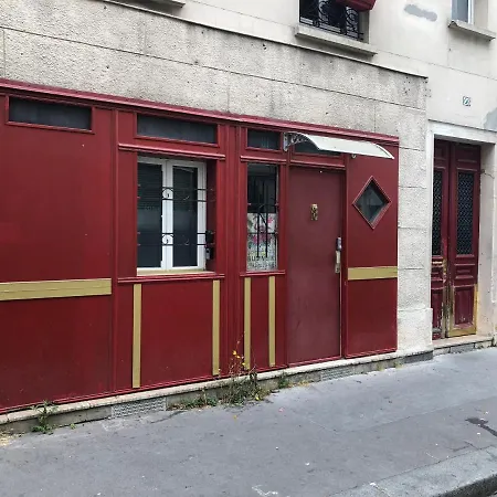 Guesthouse Familial Pour 2,3,4 Personnes De 44M2- Accessible Handic -Rez De Chaussee-Vues Sur Rue Et Patio Prive - Sejour, Chambre Separee-Cuisine,Salle De Bain,Lit Double Et Canape-Lit 2Pers-Entree De La Rue Berzelius-5 Minutes Du Metro Brochant-Lig Paris Exterior foto